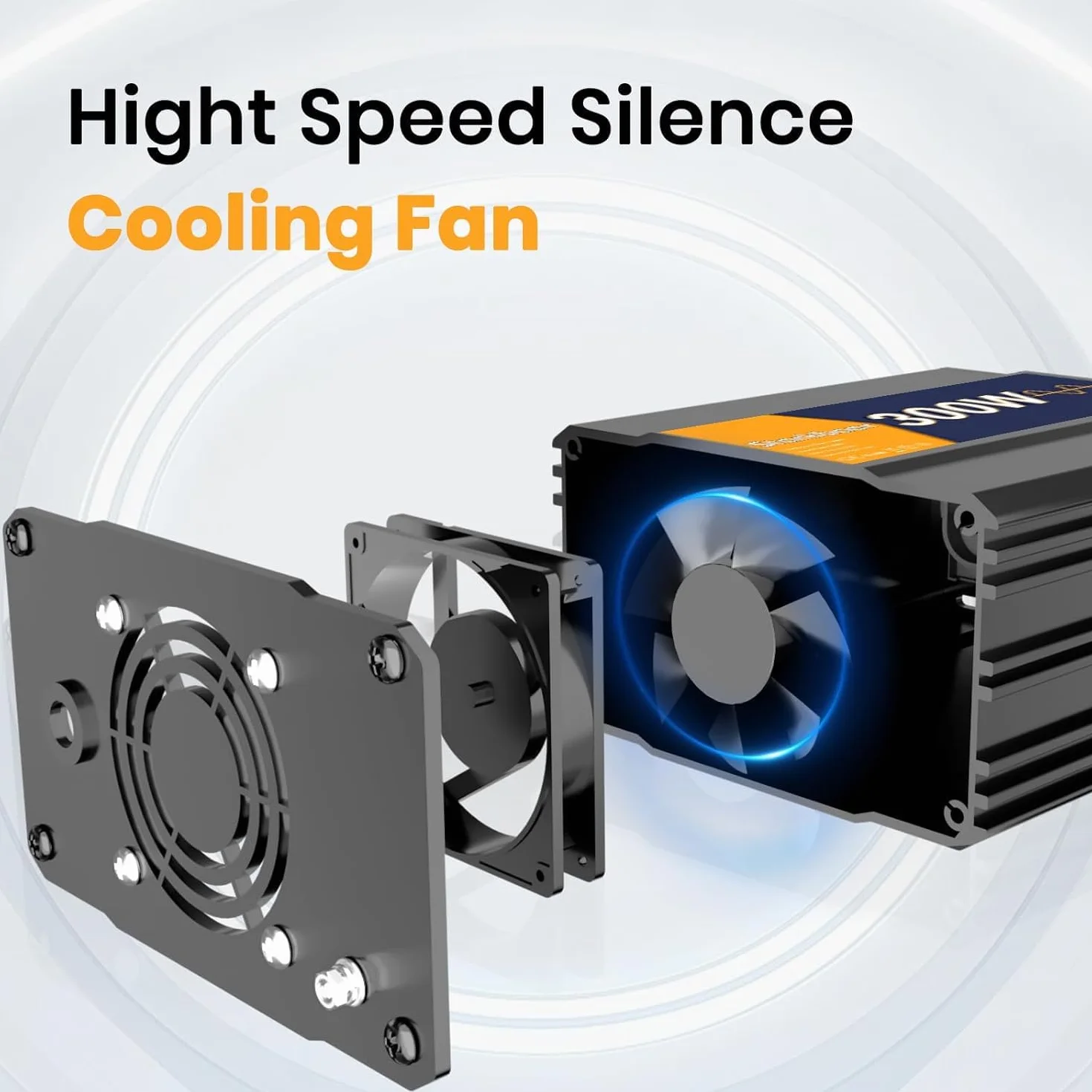 300W/600W Wechselrichter Reiner Sinus 12V auf 230V Spannungswandler, Pure sine Auto Inverter, 4X USB & 1xAC Steckdosen Stromwandler. Kfz-Zigarettenanzünder-Stecker, Alu-Legierung.