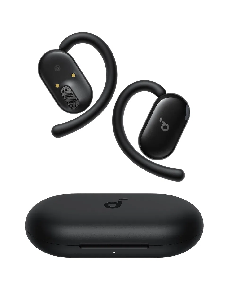 Anker soundcore V20i Open-Ear Kopfhörer, Bluetooth 5.4 Earbuds, IP55, 36h Spielzeit, Multipoint Connection
