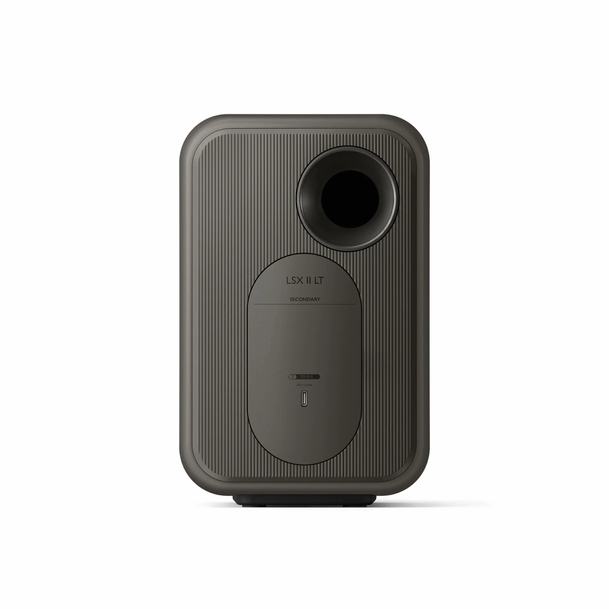 KEF LSX II LT kabellose Regallautsprecher, Graphite Grey, HDMI-ARC, USB-C, Bluetooth, AirPlay 2, Chromecast, Spotify