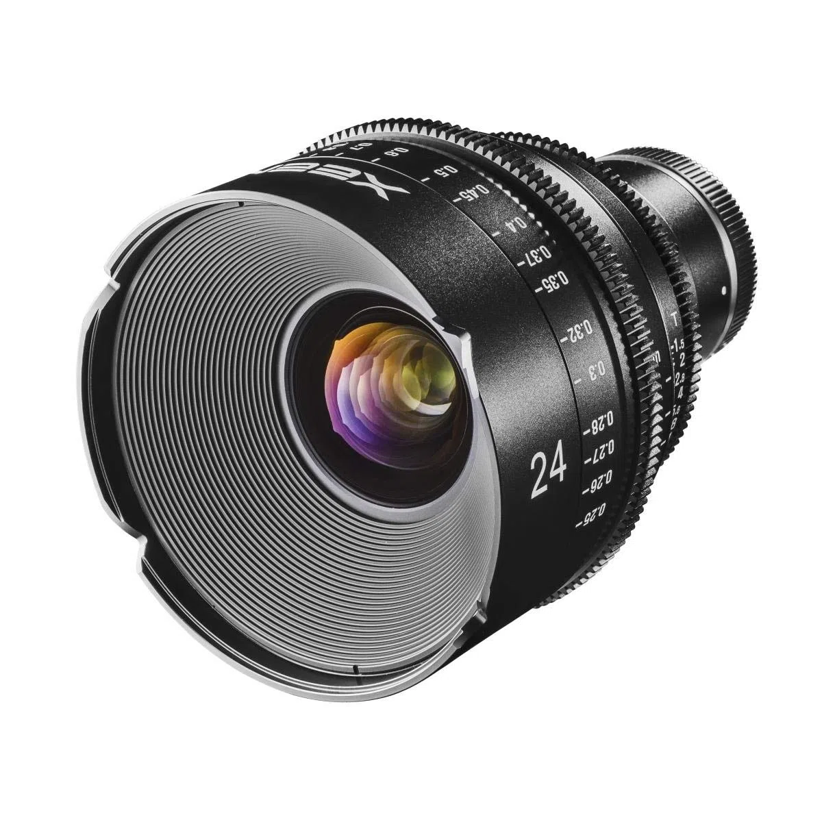XEEN Cinema 24mm T1,5 Sony E Vollformat Objektiv MF Cine Video Lens für hohe Auflösungen mit Follow Focus Zahnkränze