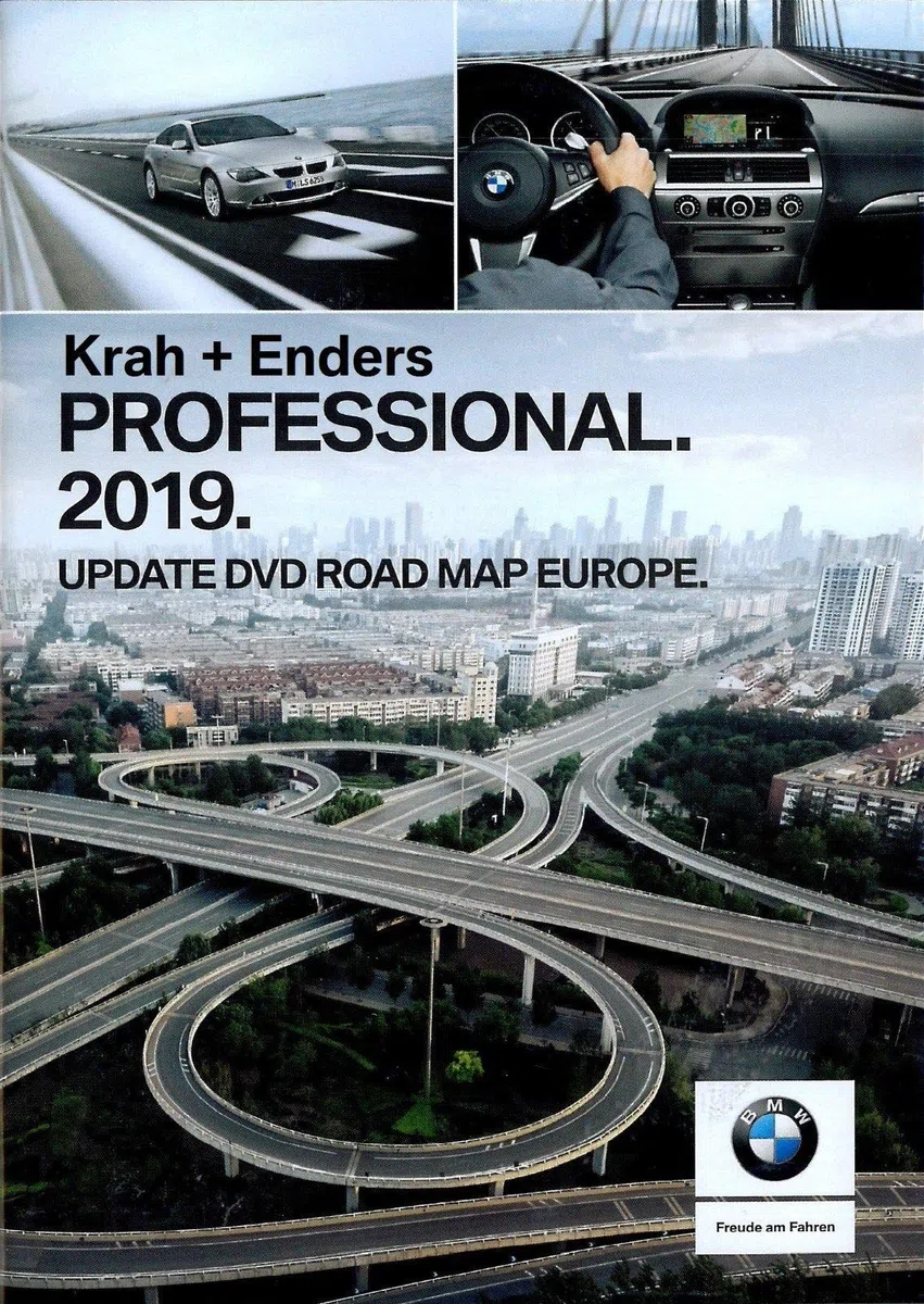 BMW Navi DVD 2019 Europa Professional Map 1 er 3 er 5 er SA609 + Einkaufschip