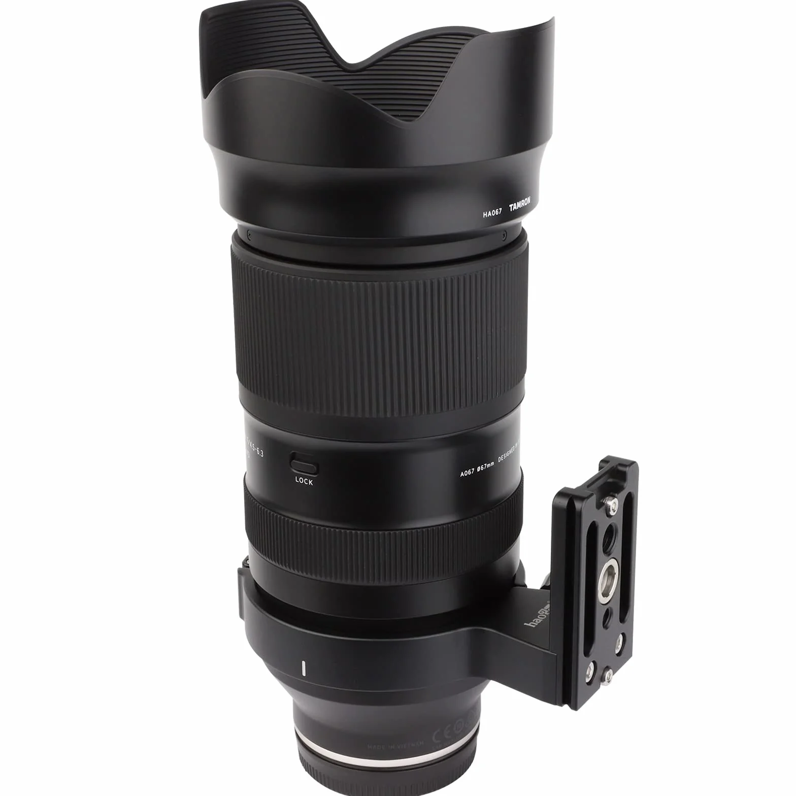 Haoge LMR-TL540 Stativhalterungsring für Tamron 50-400mm A067,100-400mm f/4.5-6.3 Di VC USD A035 Objektivkragen, integrierte Arca-Schnellwechselplatte ersetzt Tamron A035 TM