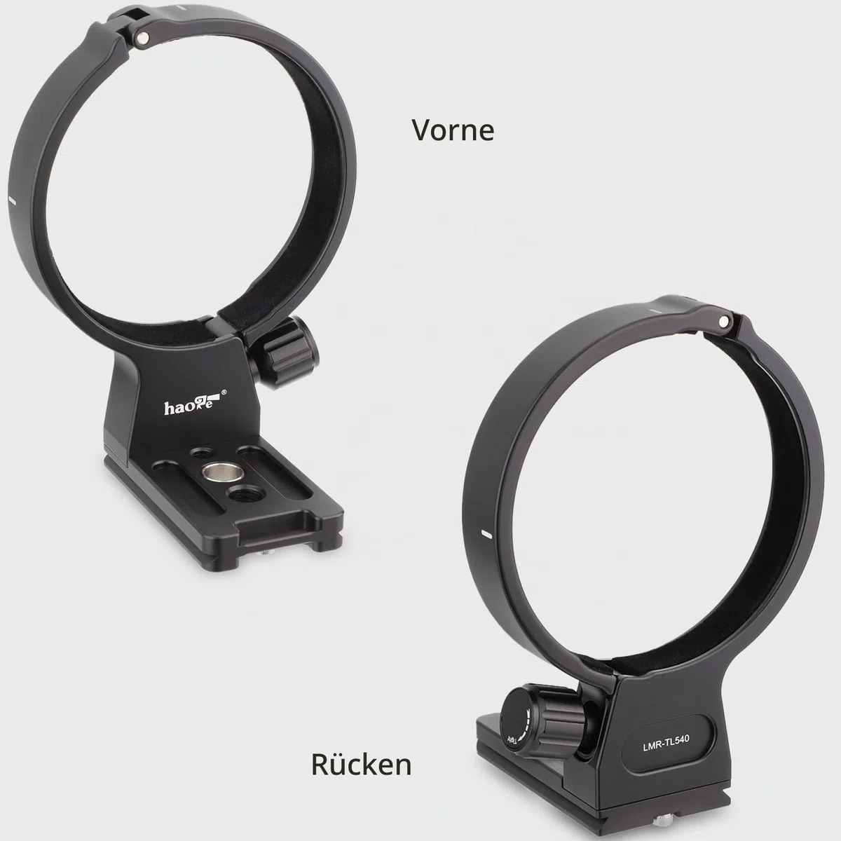 Haoge Objektivkragen für Tamron 50–400 mm A067 Objektiv mit integriertem QD-Loch, Arca-Typ, Schnellwechselplatte, Ersatz, LMR-TL540 Stativ-Halterungsring