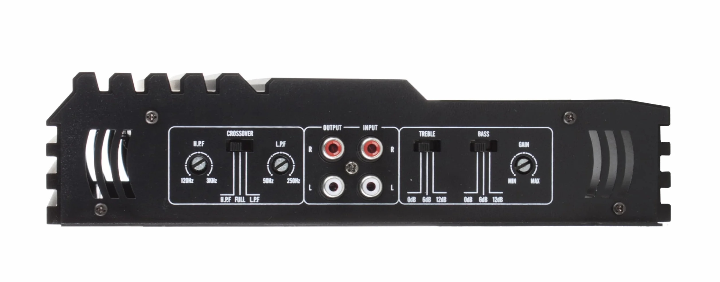 Excalibur X500.2 2-Kanal MOSFET Auto Verstärker Endstufe mit 1000W Maximalleistung 50W RMS und flexibler 1-4 Ohm Impedanz für ein kompaktes und leistungsstarkes Upgrade der Kfz-Audioanlage
