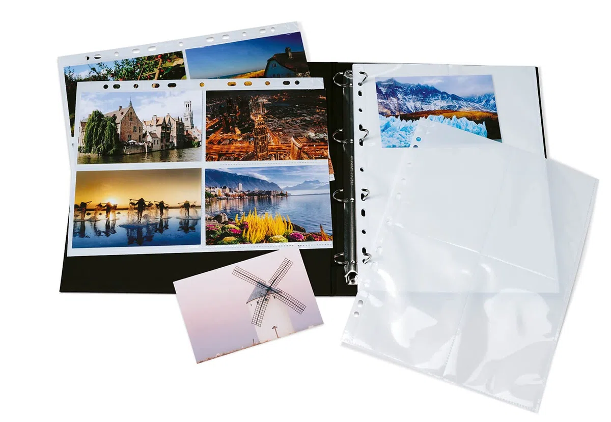 Herma 7585 Fotohüllen (Fotophan-Sichthüllen, Fotogröße: 10 x 15 cm) weiß (5)