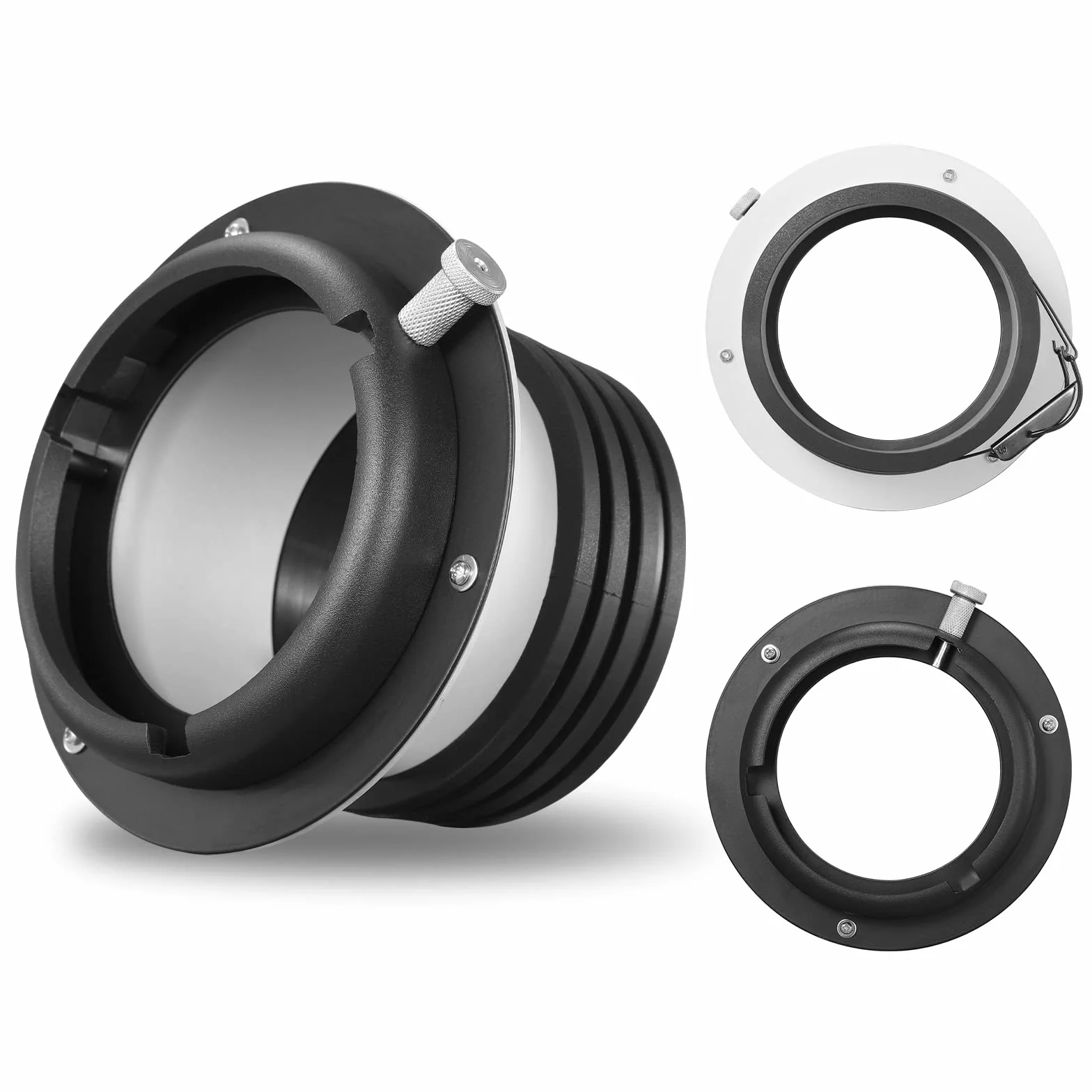 Soonpho SN-707 Bowens Mounts zu Profoto Adapterring-Konverter Adapterkonverter Legierung für Profoto Mount für Bowens Mount Dauerlicht Blitzlicht Softbox Fotolicht Monolight