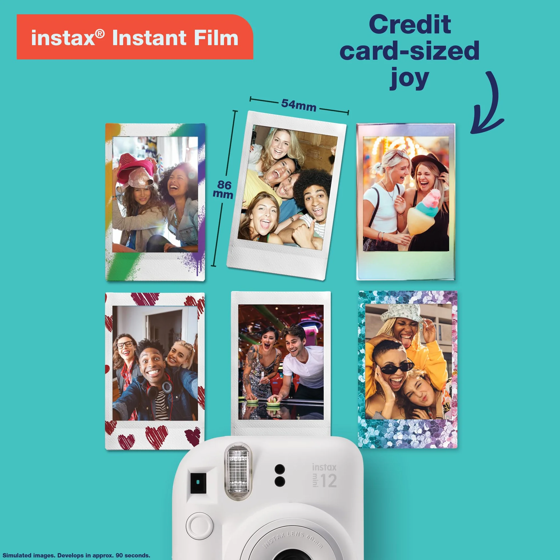 Fujifilm Instax Mini 12 Sofortbildkamera Mintgrün