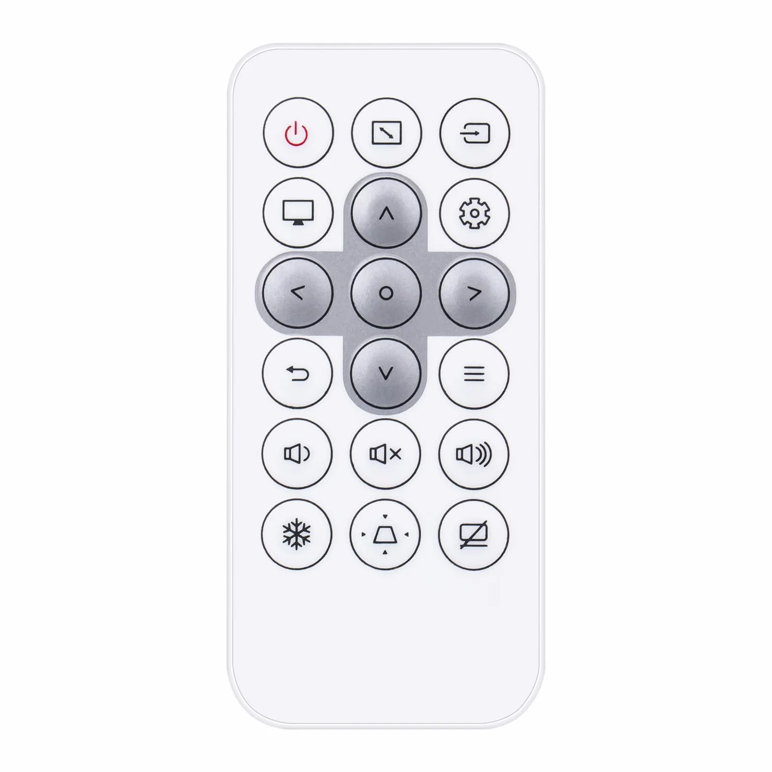 VINABTY HR21G-YHGD03 Ersatz Fernbedienung Passend für Optoma Projector ZW350S ZK450 ZK430ST ZH520 ZH462 ZH350ST UHZ66 HZ35ST EL420H LSF8212 SPF8239 SPF8253 UHZ35ST GT2000HDR GT2100HDR GT3500HDR