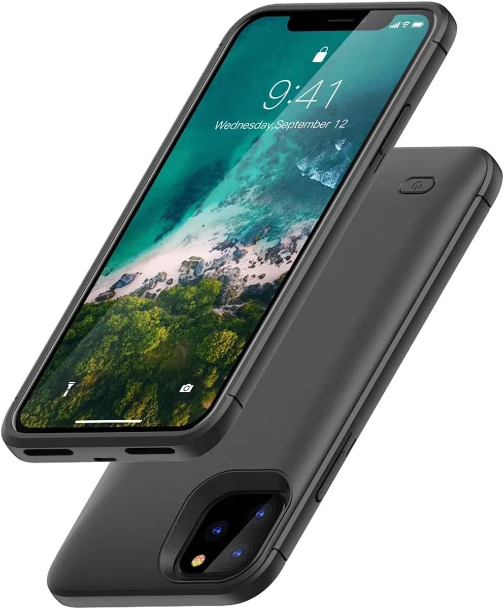 ELLENNE - SMART COVER AKKU KOMPATIBEL IPHONE 11 6.1" BATTERY CASE POWER BANK SLIM SLIM 6200mAh