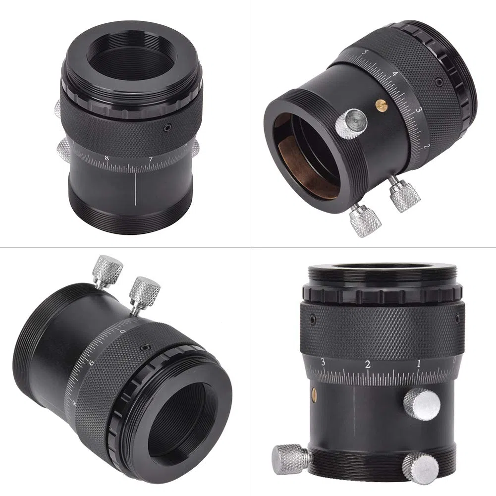 Helical Focuser, 1,25-Zoll-Fokussierer Hochpräziser Fokussierer Hochpräzise YZ-18836-Aluminiumlegierung für die Beobachtung