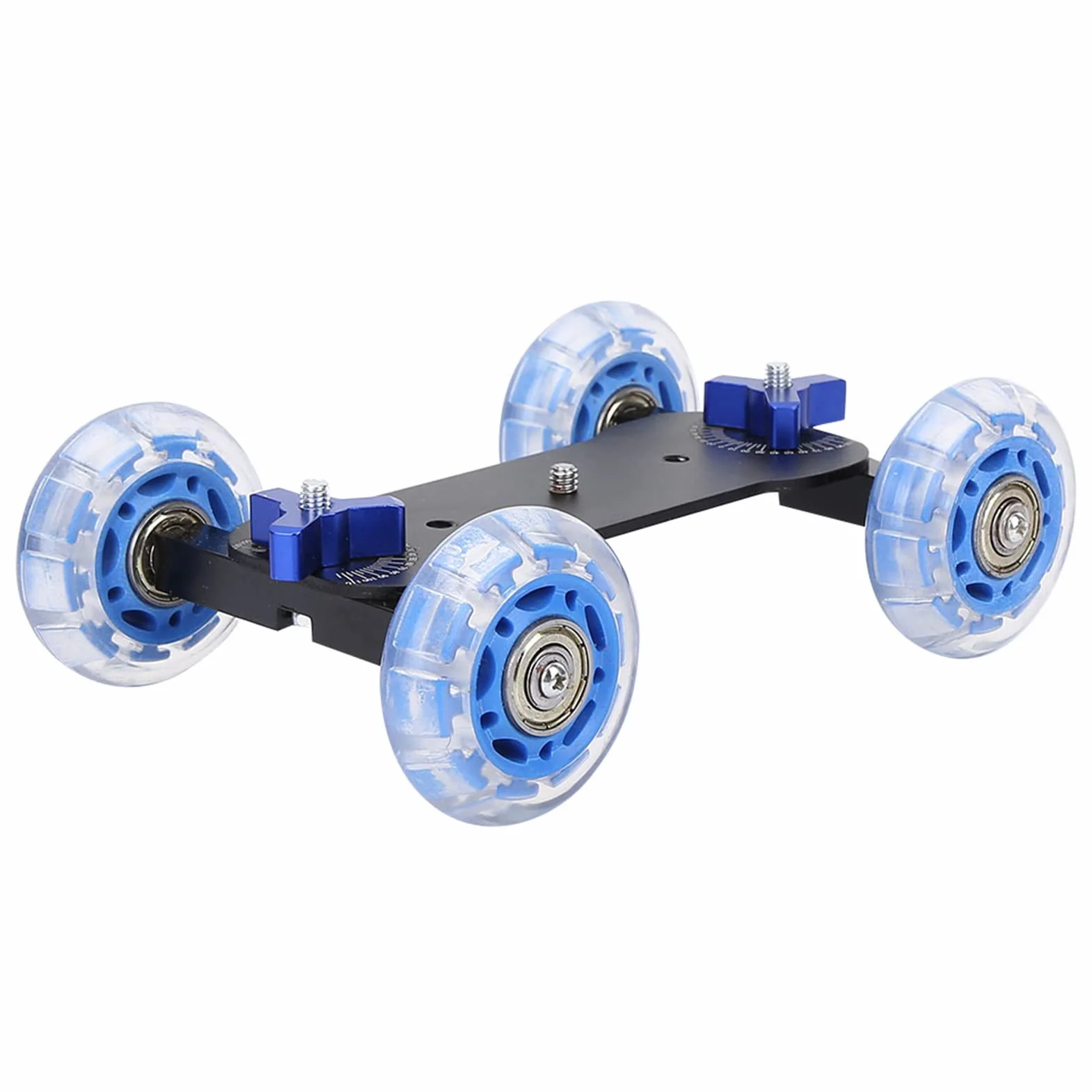 Skalierter Kamera-Tisch-Rollenschieber, Mini-verstellbare Desktop-Rollenschiene, Vielseitiger Kamera-Schieber für DSLR, Camcorder und Handys, mit 10 Kg Tragfähigkeit