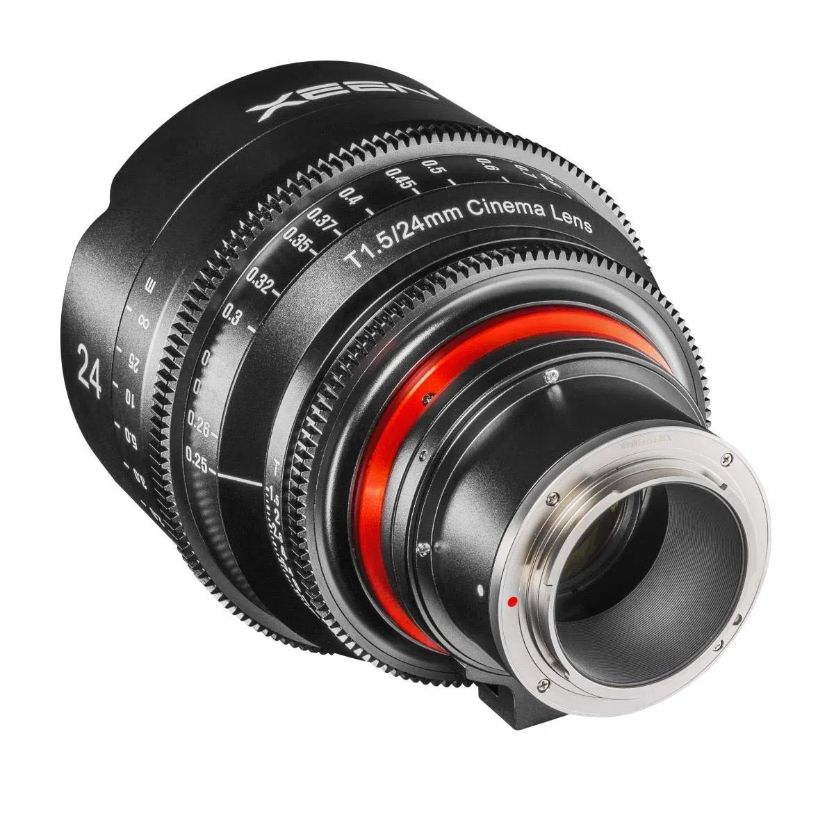 XEEN Cinema 24mm T1,5 Sony E Vollformat Objektiv MF Cine Video Lens für hohe Auflösungen mit Follow Focus Zahnkränze