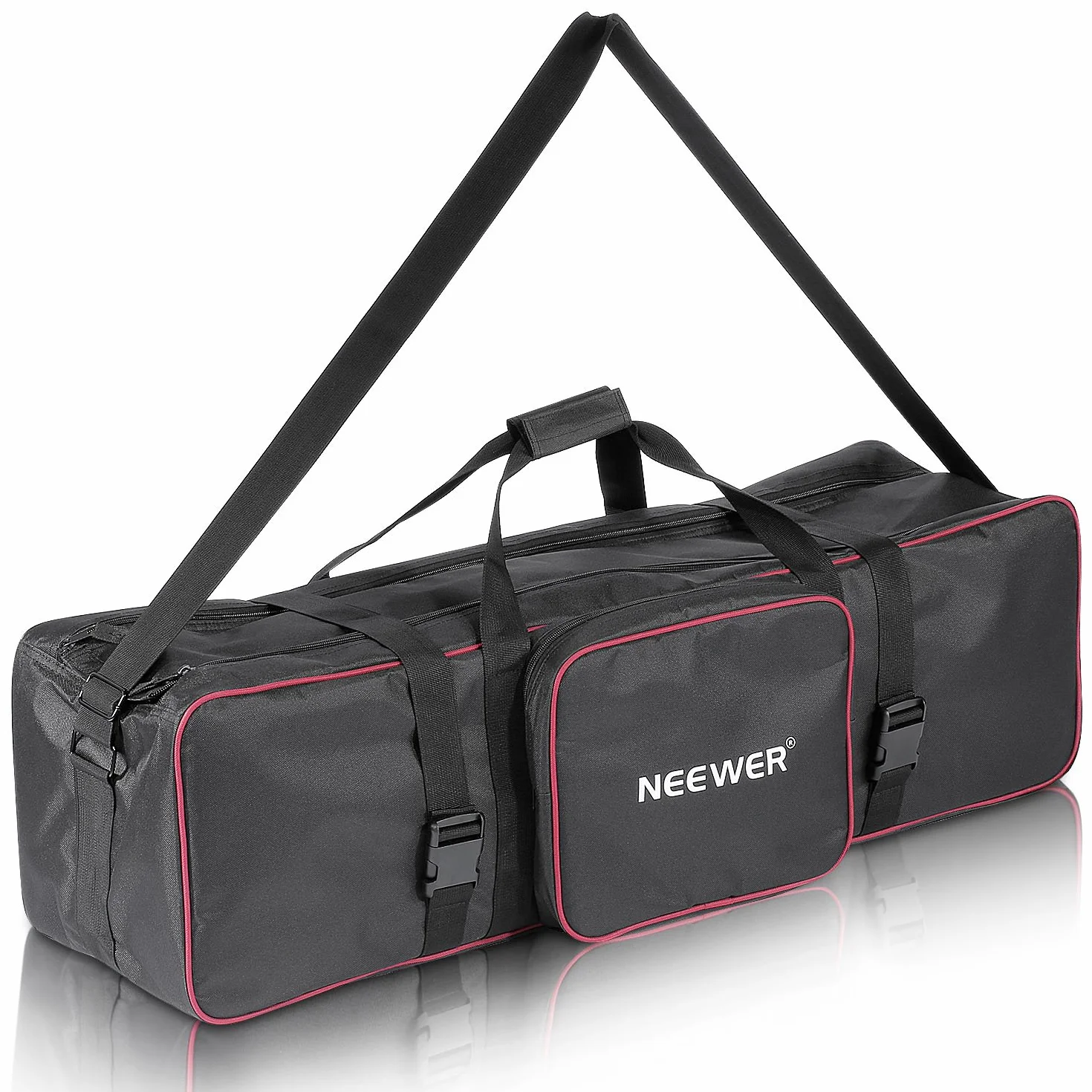 Neewer 77cmx25cmx25cm Heavy Duty Tragetasche mit Schultergurt für Studio Licht Ständer Stative, Kulissen, Reflektoren, Regenschirm, Softbox und Flash Strobe Beleuchtung Kit (CB-05)