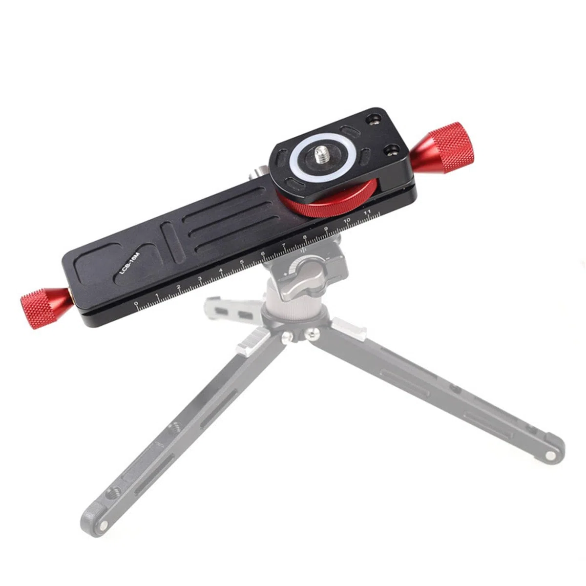 LCB-16M Makro Fokussierschienen Schieber für präzise Nahaufnahmen, Metallkonstruktion mit eloxierter Oberfläche, ergonomische professionelle Kameraschiene