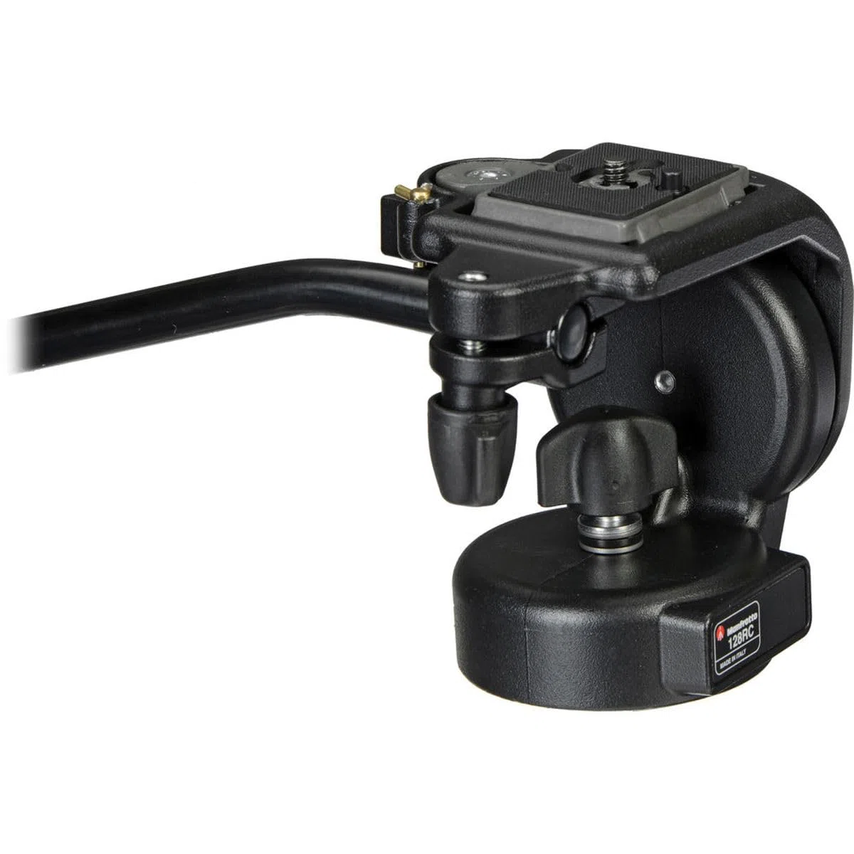 Manfrotto 128RC Micro Fluid Video-Neiger mit Schnellwechselplatte 200Pl-14