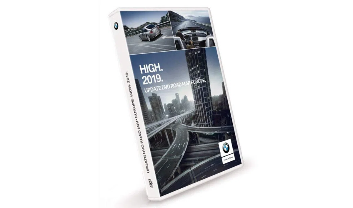 BMW NAVI Update DVD Road MAP Europe HIGH (2019)