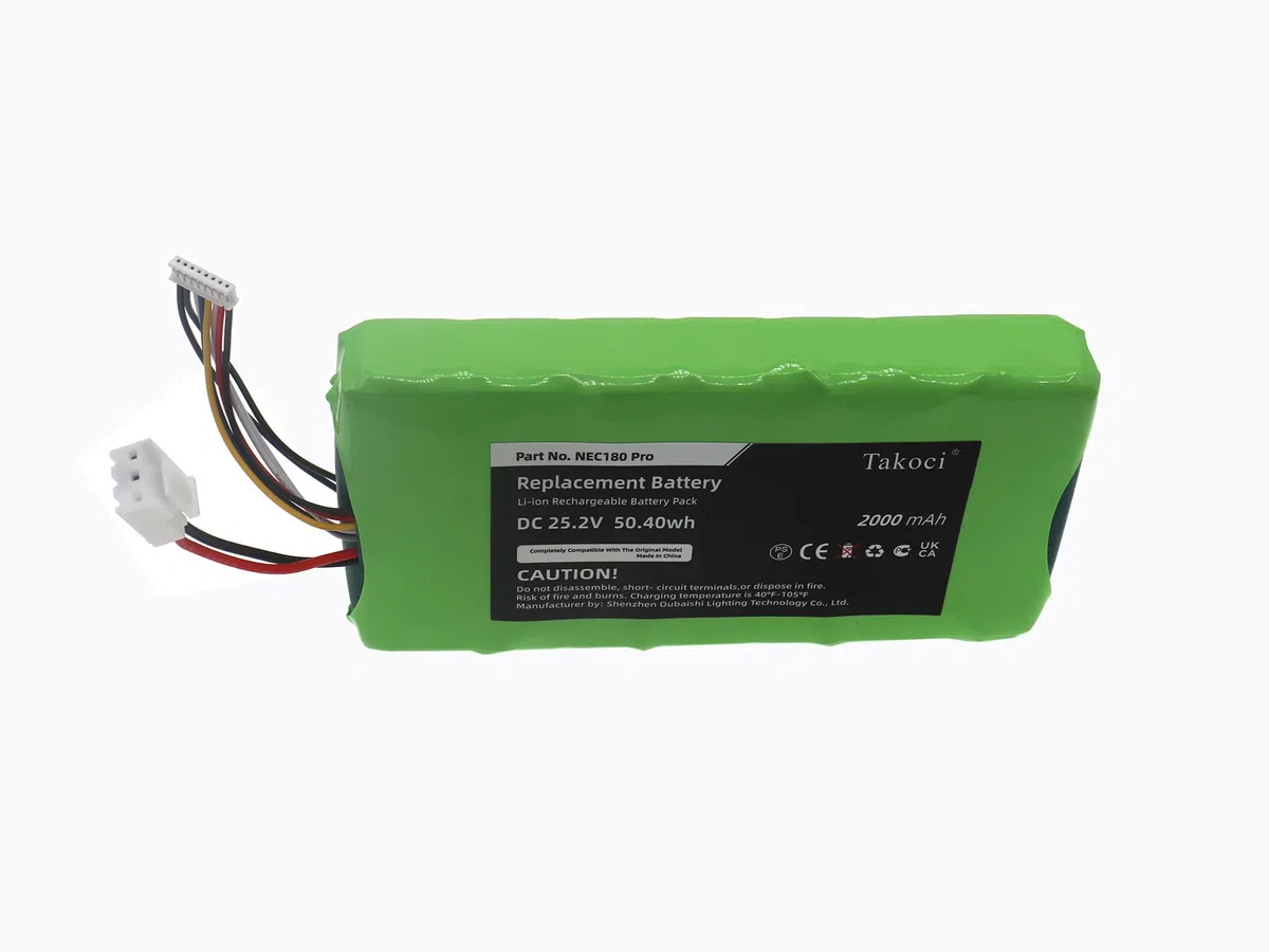 Ersatzakku für Eureka NEC180 ProBP25220F 25,2 V 2000 mAh