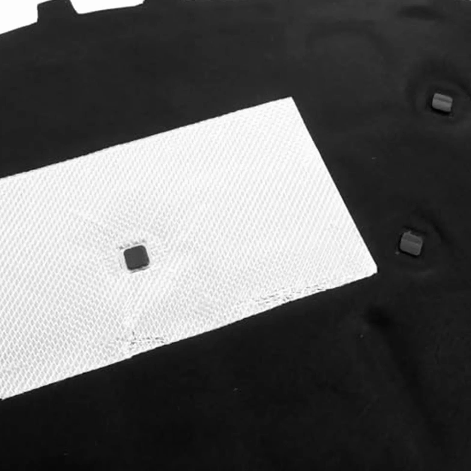 for VW, for Golf, 6/, for Golf, 6 GTI Fronthaube Motor Baumwolle Schallschutzabdeckung Wärmedämmpolster Hitzeschild für die Motorhaube(Black)