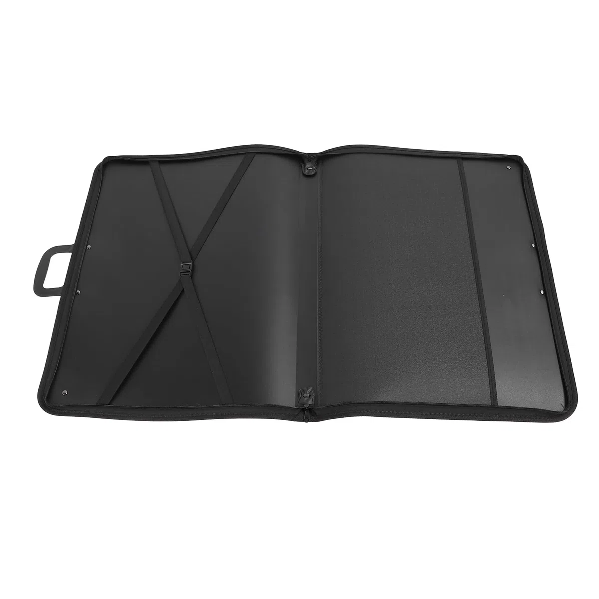 Zeichenbrettbeutel 45x62cm Schwarzes PVC Leichtes Kunstportfolio -Hülle Poster -Board -Aufbewahrungstasche