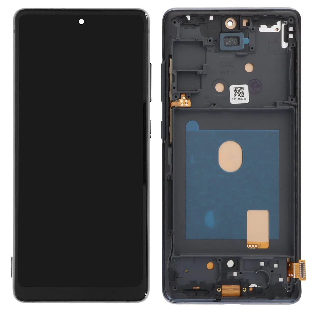It'Go Full INCELL Display für Samsung S20 FE / S20 FE 5G G780 G781 LCD Bildschirm Ersatz Touchscreen mit Werkzeug Blau mit Rahmen Hohe Qualität(Ohne Fingerabdruckerkennung)