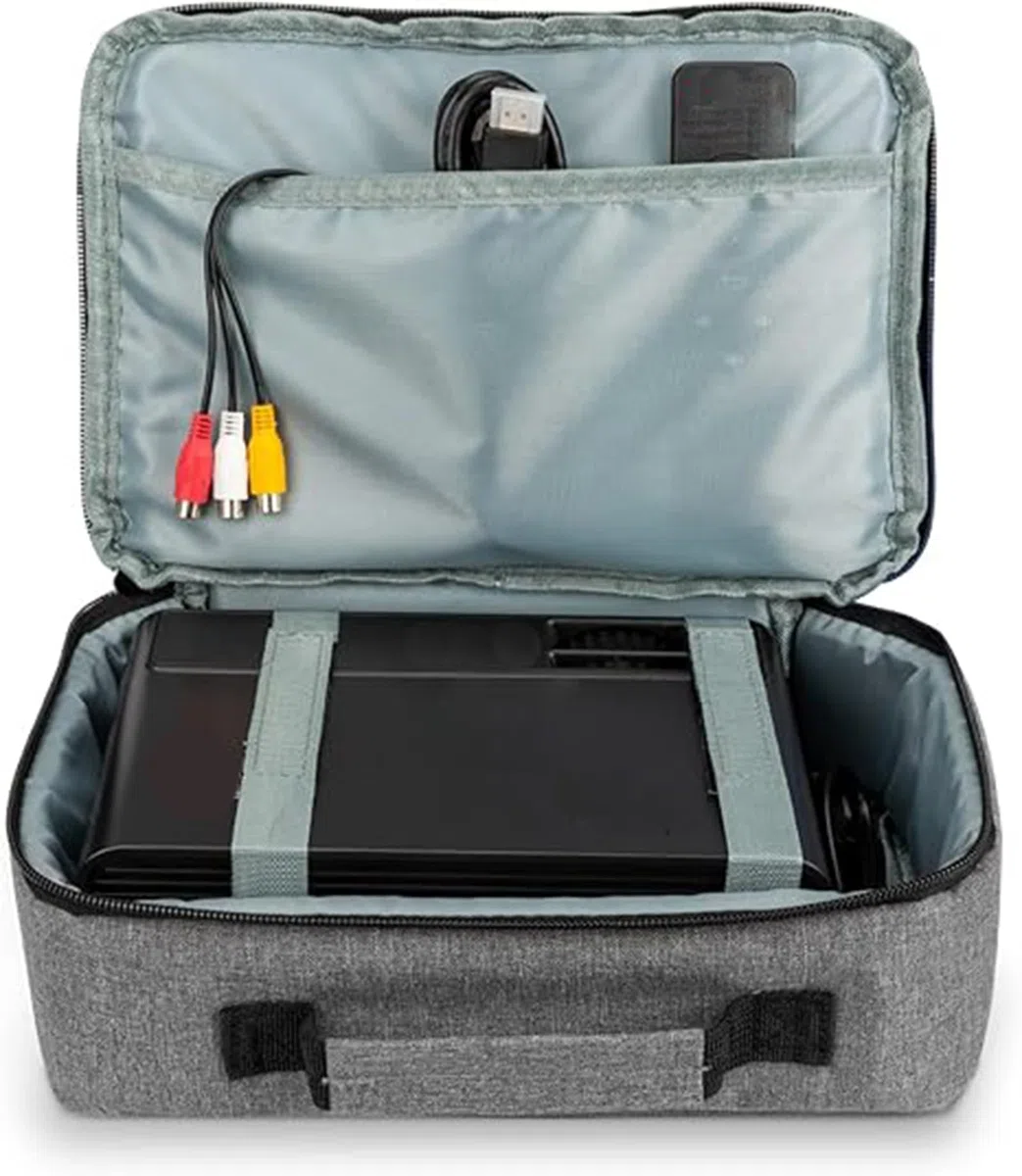 Beamer Tasche, Beamertasche für Beamer, Projektor Reisetasche, Tragbar Projektor Tasche, Projektor-Tragetasche, Projektortasche, kompatibel mit den meisten großen Projektoren