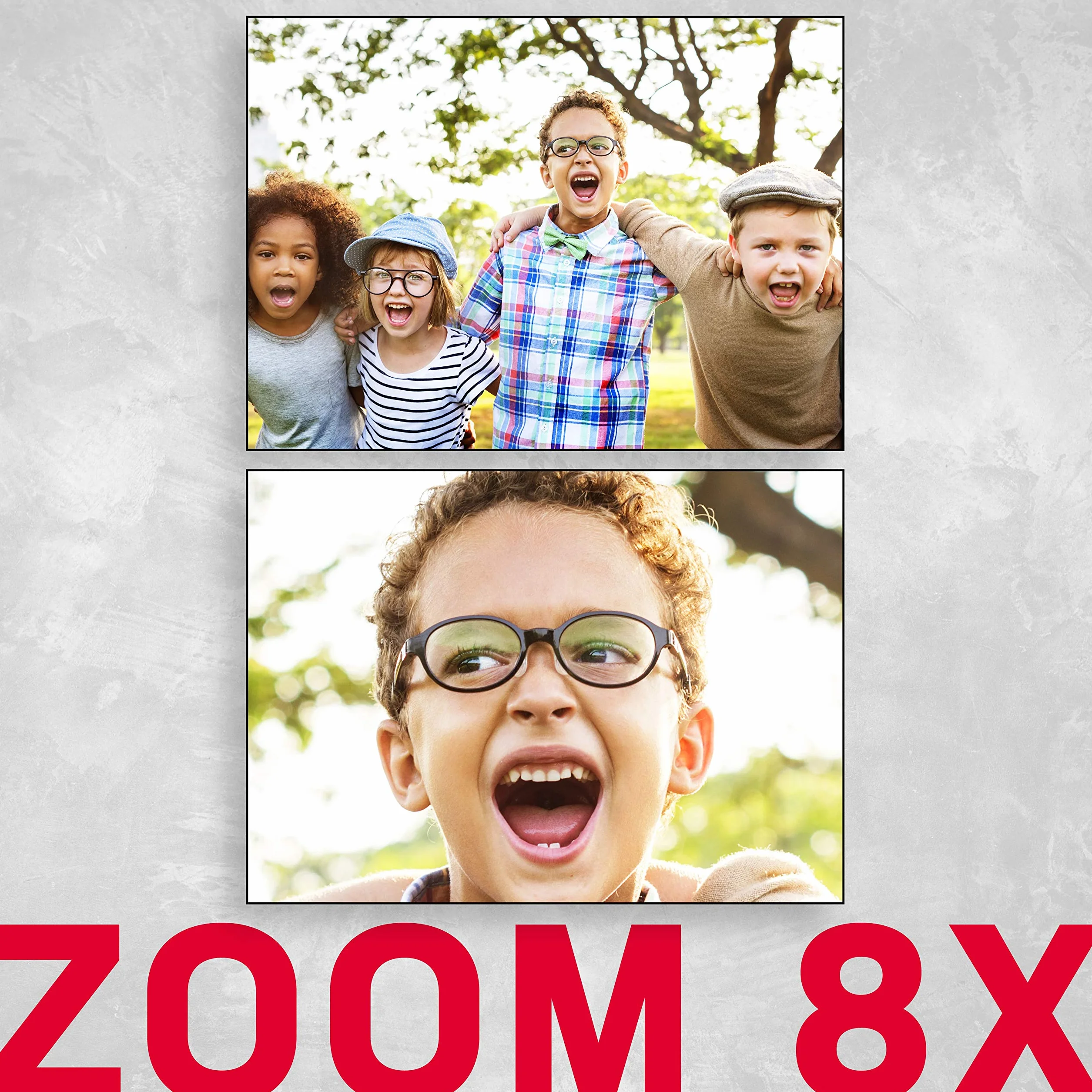 AGFA PHOTO Realishot DC5200 - Kompaktes Digitalkamera, 21MP, 2,4” LCD-Bildschirm, 8x Digitalzoom, HD 720p Video, Lithiumbatterie, SD-Karten, Szenenmodi - Rot | 2,4" LCD-Bildschirm, 8x Digitalzoom, HD 720p Video, Lithiumbatterie, SD-Karten