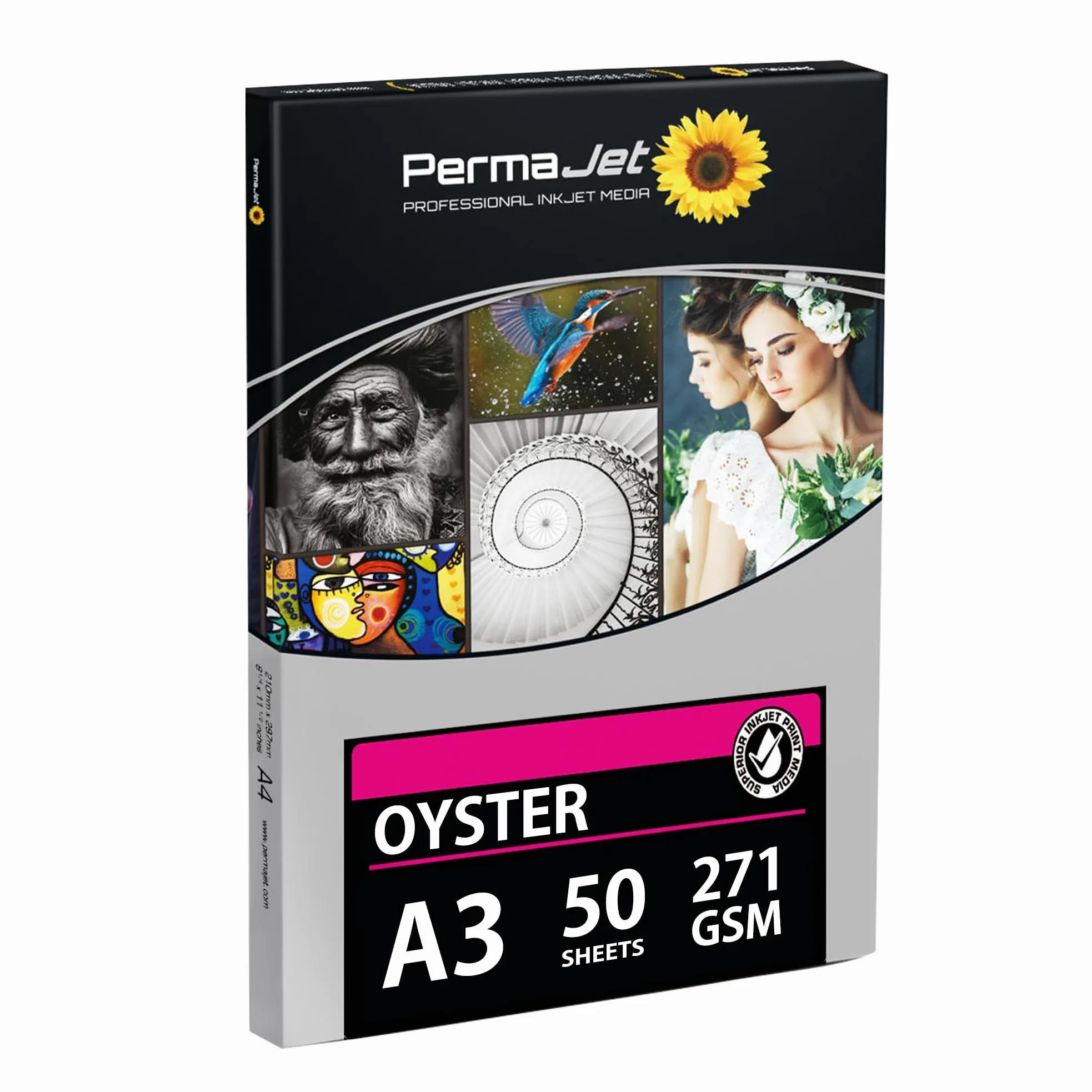 PermaJet Druckerpapier im A3-Format Oyster 50924 (271 GSM)