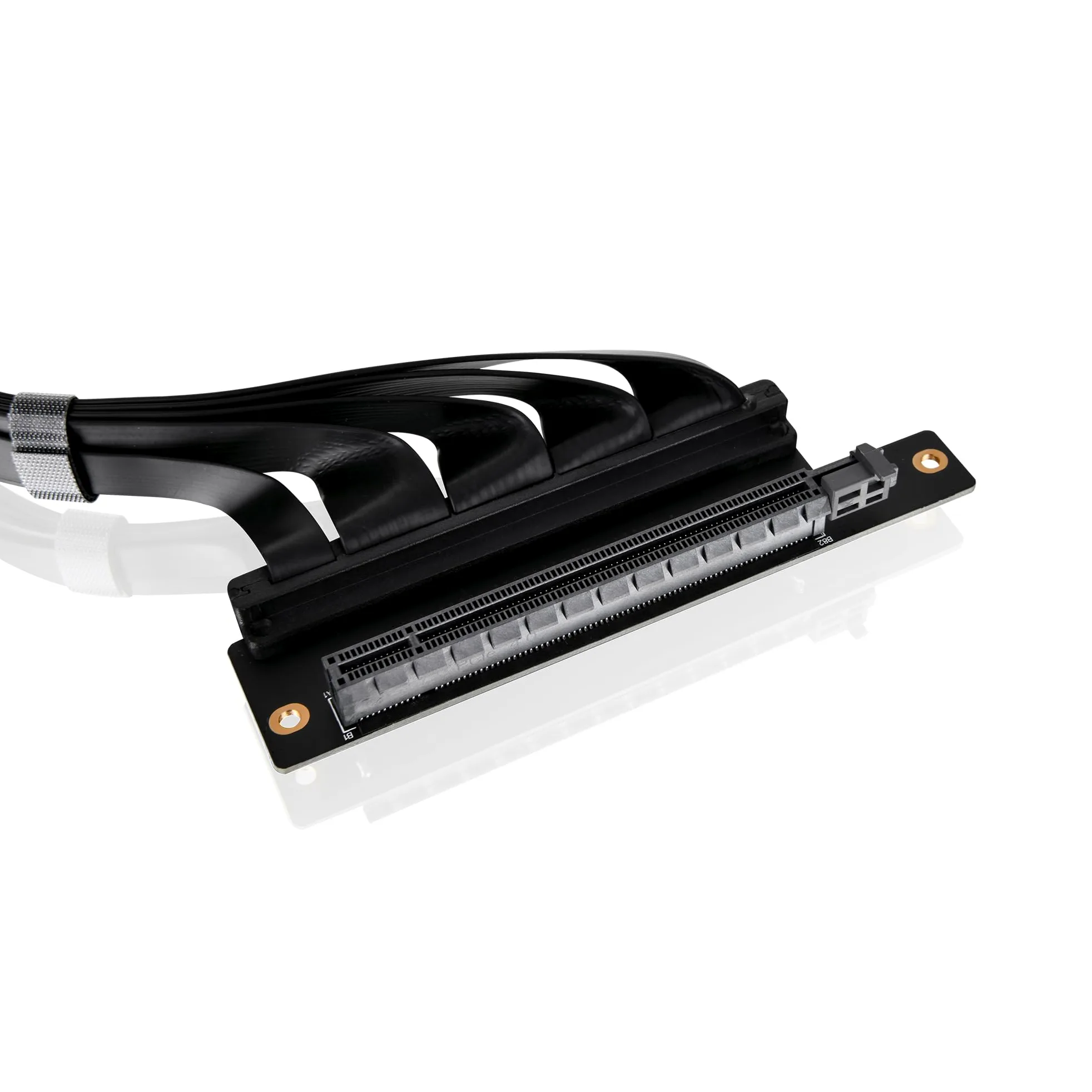 Thermaltake PCI-E 4.0 | Dual 90 Degree Riser Cable | 400mm
