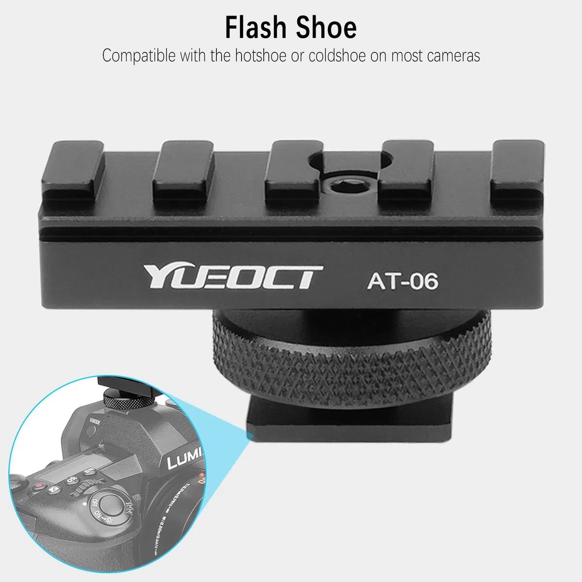 2-in-1 Metall-Adapterhalterung für Teleskop-Finder, Zielfernrohr, roter Punkt, Reflex-Sight Fit, Video, DSLR, spiegellose Kamera, Blitzschuh, Kaltschuh, Himmel, Astrofotografie
