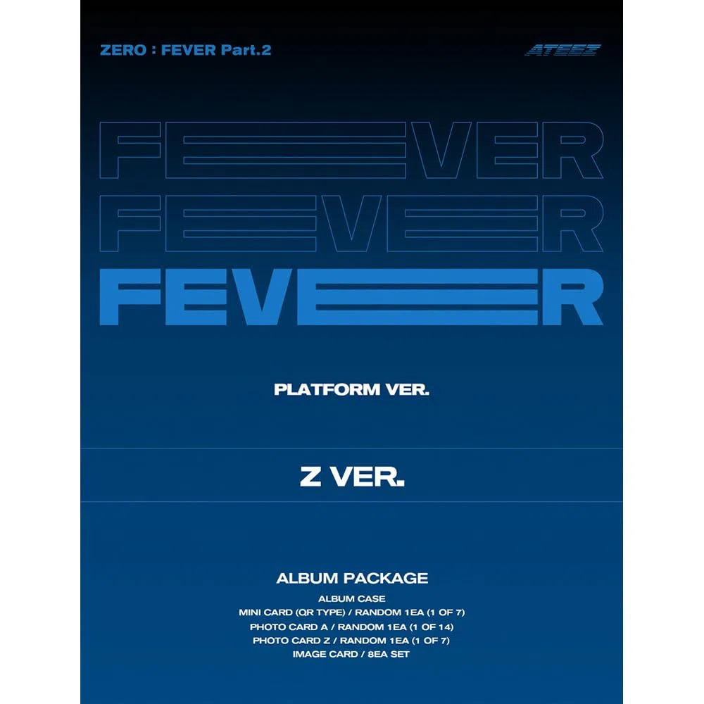 ATEEZ [ZERO : FEVER PART.1] (PLATFORM ALBUM VER.) (THANXX ver)