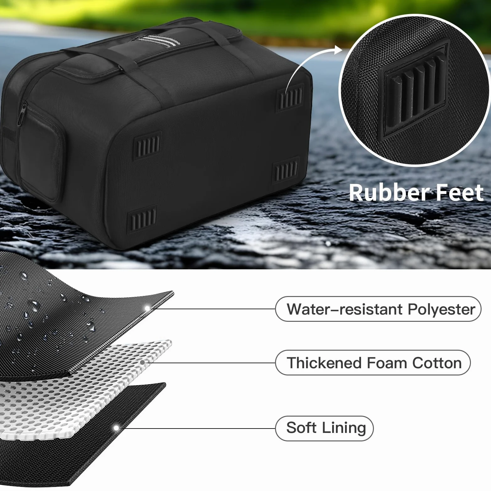Soft-Tragetasche, kompatibel mit DJI Power 1000 tragbarer Stromversorgung, Aufbewahrungshülle für Outdoor-Strom Zubehör